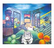bulldog-mural,Gridley